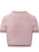 SELF-PORTRAIT - Top Corto con Bottoni Fiore - Rosa | Lidia Shopping ® | Official Website