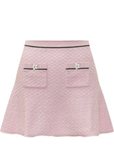 SELF-PORTRAIT - Minigonna con Bottoni Fiore - Rosa | Lidia Shopping ® | Official Website