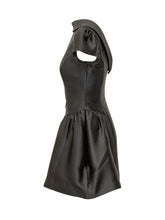 SELF-PORTRAIT - Mini Abito con Maniche Voluminose - Nero - LIDIASHOPPING® - Official Website