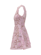 SELF-PORTRAIT - Mini Abito Floreale in Pizzo - Rosa | Lidia Shopping ® | Official Website