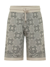 AMIRI - Quad Check Shorts with Drawstring - White - LIDIASHOPPING® - Official Website