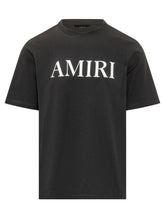 AMIRI - T-shirt con Logo - Nero - LIDIASHOPPING® - Official Website