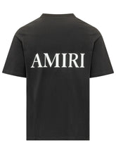 AMIRI - T-shirt con Monogramma - Nero - LIDIASHOPPING® - Official Website