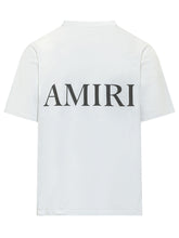 AMIRI - T-shirt con Monogramma - Bianco - LIDIASHOPPING® - Official Website