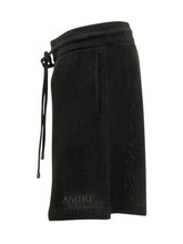 AMIRI - Shorts in Maglia con Coulisse - Nero - LIDIASHOPPING® - Official Website