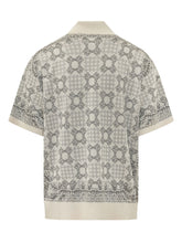 AMIRI - Camicia Quad Check a Maniche Corte - Bianco - LIDIASHOPPING® - Official Website