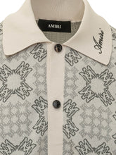 AMIRI - Camicia Quad Check a Maniche Corte - Bianco - LIDIASHOPPING® - Official Website