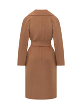 MAX MARA STUDIO - Cles Coat - Brown - LIDIASHOPPING® - Official Website