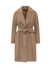 MAX MARA STUDIO - Dravenna Coat - Brown - LIDIASHOPPING® - Official Website
