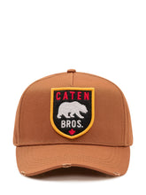 DSQUARED2 - Baseball Cap with Embroidered Patch - Brown - LIDIASHOPPING® - Official Website