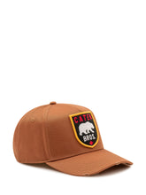 DSQUARED2 - Baseball Cap with Embroidered Patch - Brown - LIDIASHOPPING® - Official Website
