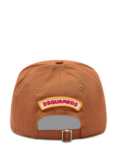 DSQUARED2 - Baseball Cap with Embroidered Patch - Brown - LIDIASHOPPING® - Official Website