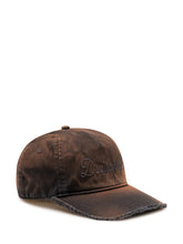 DSQUARED2 - Cappellino Baseball con Visiera Sfrangiata - Nero - LIDIASHOPPING® - Official Website