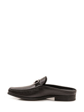 FERRAGAMO - Mocassini Slide con Gancino - Nero | Lidia Shopping | Official Website