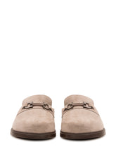 FERRAGAMO - Santiago Clogs - Grey - LIDIASHOPPING® - Official Website