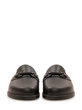 FERRAGAMO - Santiago Suede Clogs - Black | Lidia Shopping | Official Website