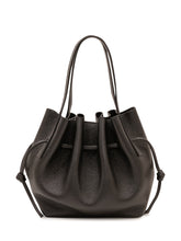 YUZEFI - Borsa Mini Scallop Tote - Nero - LIDIASHOPPING® - Official Website