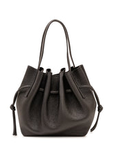 YUZEFI - Borsa Mini Scallop Tote - Nero - LIDIASHOPPING® - Official Website