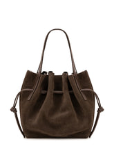 YUZEFI - Borsa Mini Scallop Tote - Marrone - LIDIASHOPPING® - Official Website