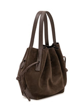 YUZEFI - Borsa Mini Scallop Tote - Marrone - LIDIASHOPPING® - Official Website