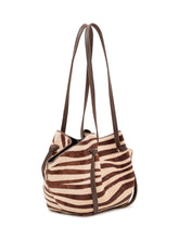 YUZEFI - Animal Pattern Tote Bag - Brown - LIDIASHOPPING® - Official Website
