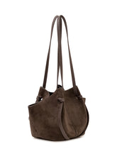 YUZEFI - Tote Bag with Double Handles - Brown - LIDIASHOPPING® - Official Website