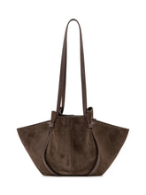 YUZEFI - Tote Bag with Double Handles - Brown - LIDIASHOPPING® - Official Website