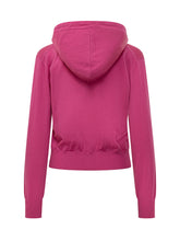 KENZO - Felpa con Cappuccio e Torre Eiffel Ricamata - Rosa - LIDIASHOPPING® - Official Website