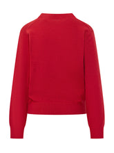 KENZO - Maglia Jumping Tiger con Motivo Frontale - Rosso - LIDIASHOPPING® - Official Website