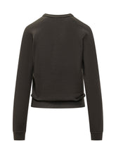 KENZO - Felpa Girocollo con Tigre Decorata - Nero - LIDIASHOPPING® - Official Website