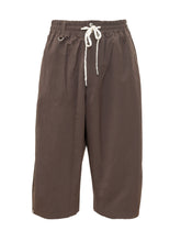 Y-3 X WALES BONNER - Shorts Lunghi con Coulisse - Marrone | Lidia Shopping | Official Website