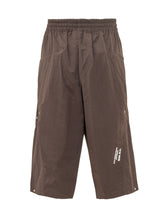 Y-3 X WALES BONNER - Shorts Lunghi con Coulisse - Marrone | Lidia Shopping | Official Website
