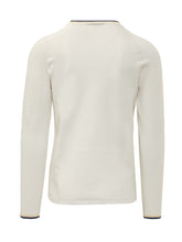 Y-3 X WALES BONNER - Knit Top with Crew Neck - White - LIDIASHOPPING® - Official Website