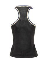 Y-3 X WALES BONNER - Top Smanicato in Maglia - Nero - LIDIASHOPPING® - Official Website