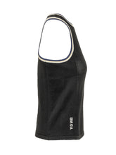 Y-3 X WALES BONNER - Top Smanicato in Maglia - Nero - LIDIASHOPPING® - Official Website