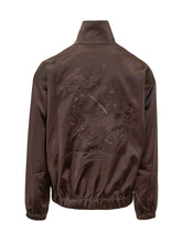 Y-3 X WALES BONNER - Zip Jacket with High Neck - Brown | Lidia Shopping | Official Website