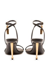 TOM FORD - Pointy Naked Sandal with Strap - Black - LIDIASHOPPING® - Official Website