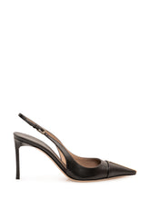 TOM FORD - Shiny Slingback Pumps with Pointed Toe - Black - LIDIASHOPPING® - Official Website