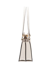 VERSACE - Borsa Tote Media Strutturata - Bianco - LIDIASHOPPING® - Official Website