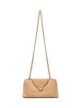 VERSACE - Clutch con Patta Centrale - Beige - LIDIASHOPPING® - Official Website