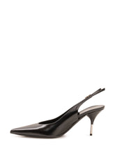 VERSACE - Slingback con Tacco - Nero - LIDIASHOPPING® - Official Website