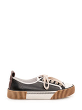 VERSACE - Sneaker Low Top con Motivo Geometrico - Nero - LIDIASHOPPING® - Official Website