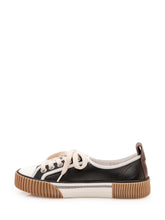 VERSACE - Sneaker Low Top con Motivo Geometrico - Nero - LIDIASHOPPING® - Official Website
