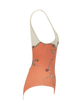 VERSACE - Costume Intero con Stampa Gioiello - Arancione - LIDIASHOPPING® - Official Website