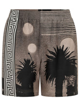 VERSACE - T-shirt con Stampe Grafiche - Marrone - LIDIASHOPPING® - Official Website