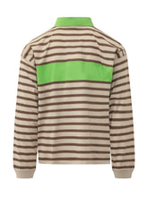 VERSACE - Polo a Righe con Logo - Multicolore - LIDIASHOPPING® - Official Website