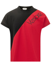 VERSACE - T-shirt Raglan con Stampa Medusa - Multicolore - LIDIASHOPPING® - Official Website