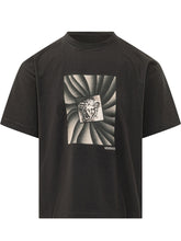 VERSACE - T-shirt con Stampa Grafica - Nero - LIDIASHOPPING® - Official Website