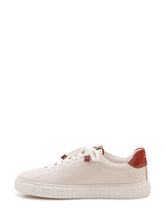 VERSACE - Sneaker Low Top con Suola Geometrica - Bianco - LIDIASHOPPING® - Official Website