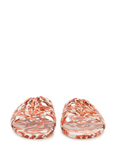 DOLCE & GABBANA - Ciabatta Flat con Stampa Ornamentale - Rosso - LIDIASHOPPING® - Official Website